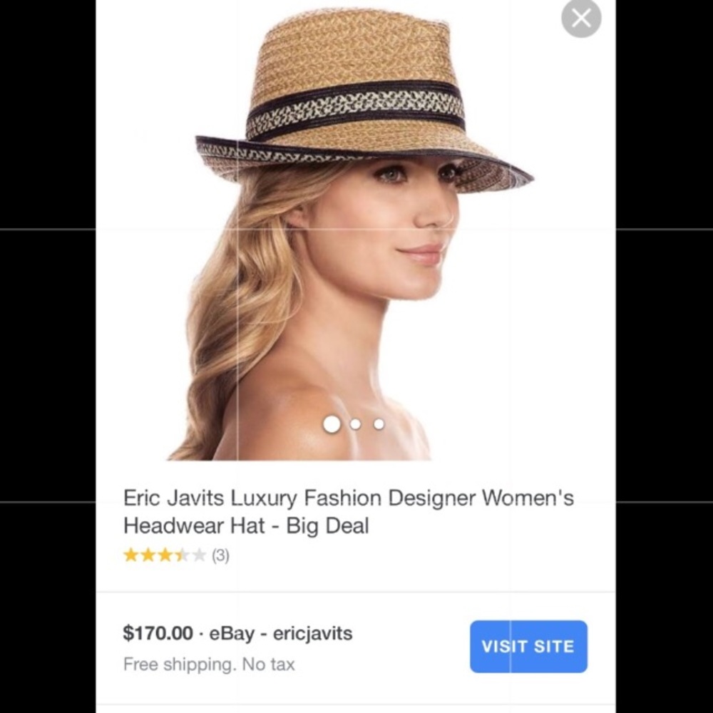 Eric Javits  hat .. great condition  !